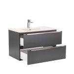 Vario Trim 80 komplett fürdőszoba bútor antracit-antracit - Image 16