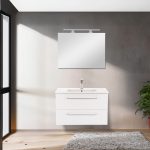 Vario Clam 60 komplett fürdőszoba bútor antracit-antracit - Image 327