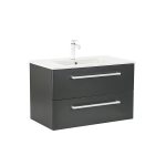 Vario Clam 80 alsó szekrény mosdóval antracit-antracit - Image 7