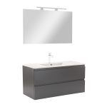 Vario Clam 60 komplett fürdőszoba bútor antracit-antracit - Image 223
