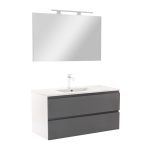 Vario Clam 60 komplett fürdőszoba bútor antracit-antracit - Image 382