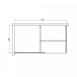 WI01-10 Walker walk in zuhanyfal 100x195 cm, 8mm-es üveggel - Image 16