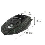 Etetőhajó X1 GPS+4G hátrakidobós terepmintás zöld - Image 11