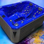 ZAFIR PRÉMIUM AKRIL 3 SZEMÉLYES ELEKTROMOS DÉZSAFÜRDŐ PRÉMIUM CSOMAGBAN