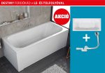 Kolpa San Destiny 160x70 beépíthető fürdőkád csomagajánlat