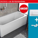 Kolpa San Destiny 160x70 beépíthető fürdőkád csomagajánlat