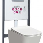 Tinos Pacific Chrome falba építhető WC tartály szett
