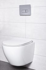 Kasos Pacific Chrome falba építhető WC tartály szett - Image 2