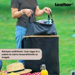 Szelektív palackgyűjtő 100l fekete - Image 8