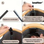 Szelektív palackgyűjtő 100l fekete - Image 9