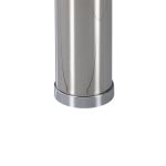 Berna 140 cm szögletes üveg étkezőasztal transparent - Image 6