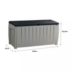 Novel Storage Box tároló, fekete-szürke színben - Image 3
