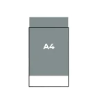 Plakátkeret 210x297 mm A4