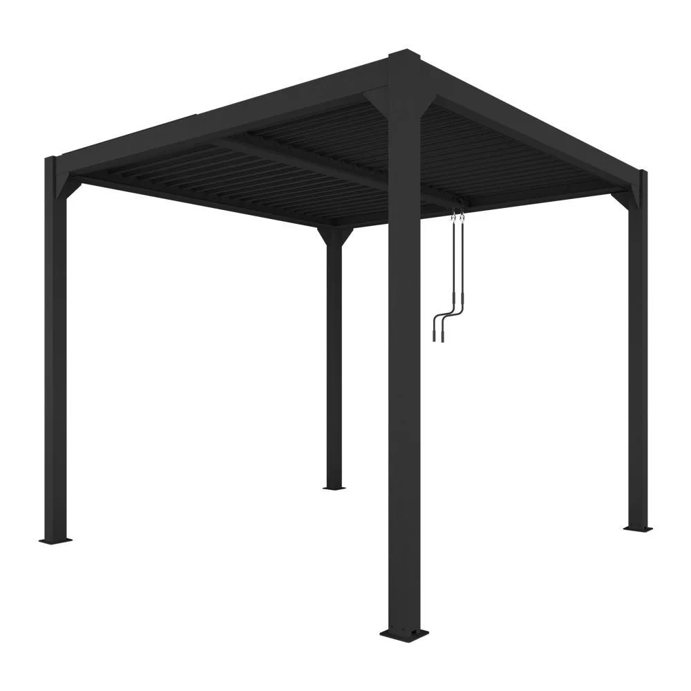 LUXE pergola 3x3m antracit LUXE pergola 3x3m antracit