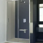 ACTIS zuhanyajtó clear üveg 120x195