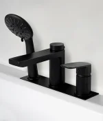 ARA black süllyesztett kádtöltő csaptelep - Image 2