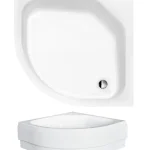 DIPER II 80x80 zuhanytálca+előlap