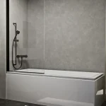 JAVA black 80x140 kádparaván