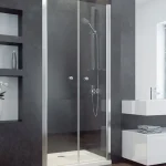 SINCO DUE zuhanyajtó clear üveg 90x195