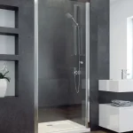SINCO zuhanyajtó clear üveg 90x195