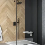 TOCA walk in zuhanyfal clear üveg 90x190