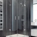 VIVA íves zuhanykabin clear üveg 90x90x195