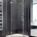 VIVA ötszögletű zuhanykabin clear üveg (jobb) 90x90x195