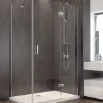 VIVA szögletes zuhanykabin clear üveg (bal) 100x80x195