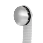 SLIM kád le és túlfolyó click-clack-fém (100) - Image 2