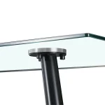 Nash 4+1 étkező garnitúra fehér-fekete - Image 8