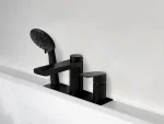 ARA black süllyesztett kádtöltő csaptelep - Image 7