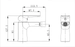 CLEVER bidé csaptelep - Image 6