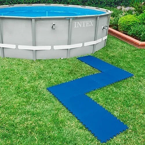 INTEX medence szőnyeg, 10mm, 2 m2/csomag , kék (29081) - Kép 4