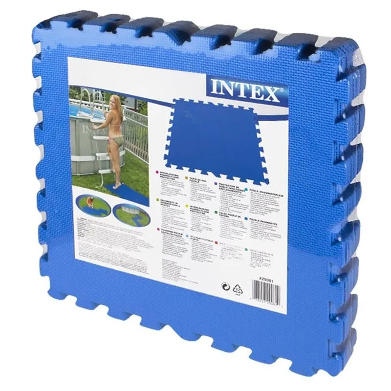 INTEX medence szőnyeg, 10mm, 2 m2/csomag , kék (29081)