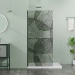 LETTI black walk-in zuhanyfal - Image 14