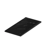 NADIN marble - fekete márványmintás zuhanytálca 100x80x2,5