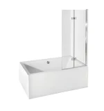 PRESTIGIO 2 részes kádparaván clear üveg 80x150 - Image 5