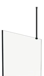 LETTI black walk-in zuhanyfal - Image 22