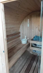 Tromsö M kültéri szaunahordó, kétszemélyes - Image 3