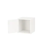 Boxie 1 ajtós fali szekrény 40x40x37 cm fehér - Image 5