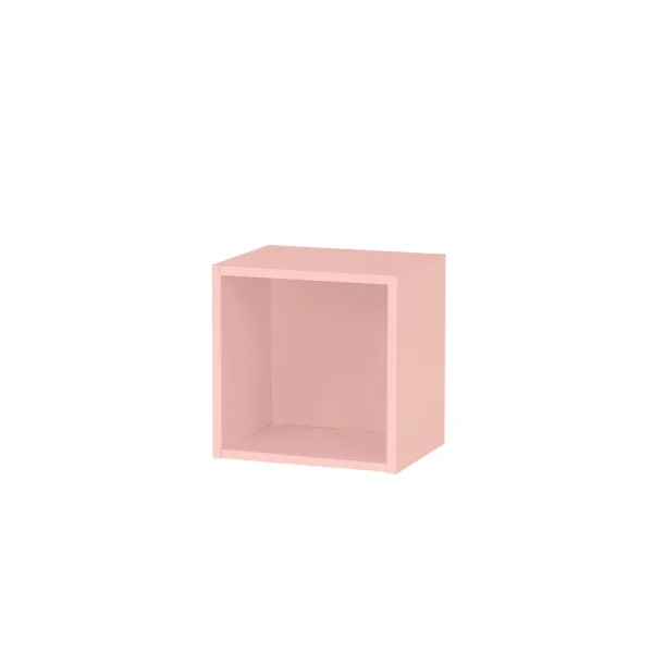 Boxie nyitott fali szekrény 40x40x27 cm pink