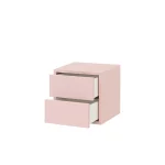 Boxie 2 fiókos fali szekrény 40x40x37 cm pink - Image 4