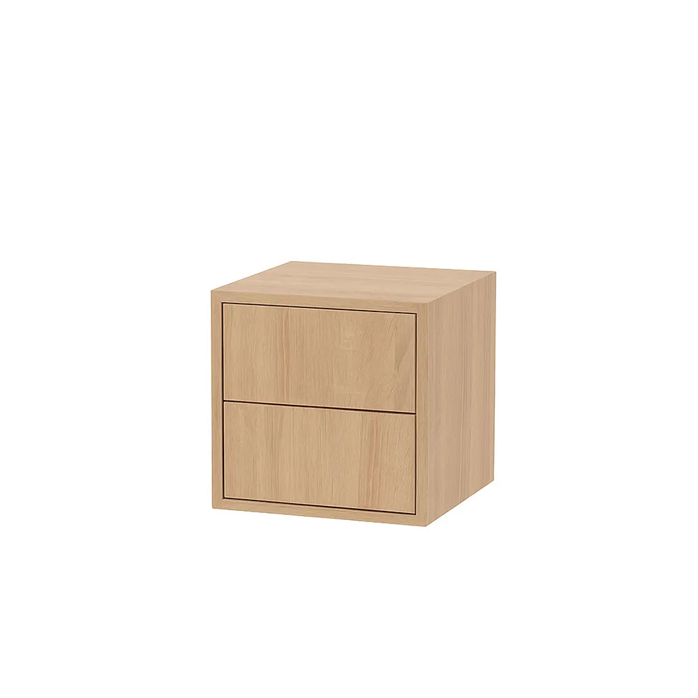 Boxie 2 fiókos fali szekrény 40x40x37 cm sonoma tölgy Boxie 2 fiókos fali szekrény 40x40x37 cm sonoma tölgy