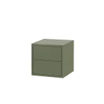 Boxie 2 fiókos fali szekrény 40x40x37 cm zöld