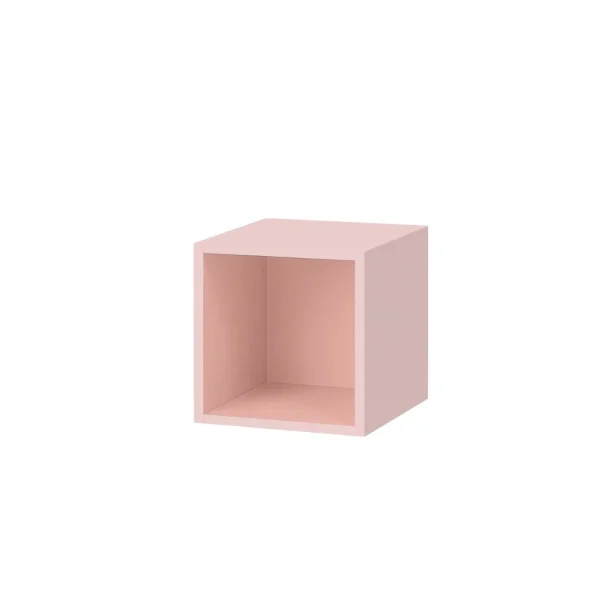 Boxie nyitott fali szekrény 40x40x37 cm pink