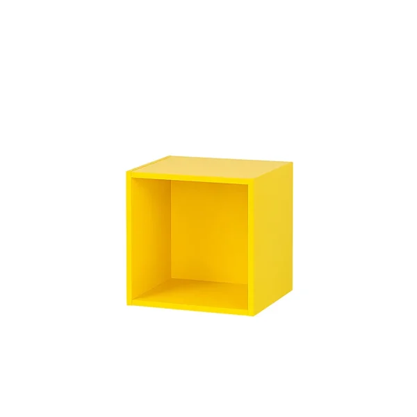 Boxie nyitott fali szekrény 40x40x37 cm sárga