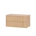 Boxie 2 fiókos fali szekrény 40x80x37 cm sonoma tölgy