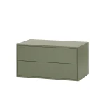 Boxie 2 fiókos fali szekrény 40x80x37 cm zöld