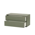 Boxie 2 fiókos fali szekrény 40x80x37 cm zöld - Image 4