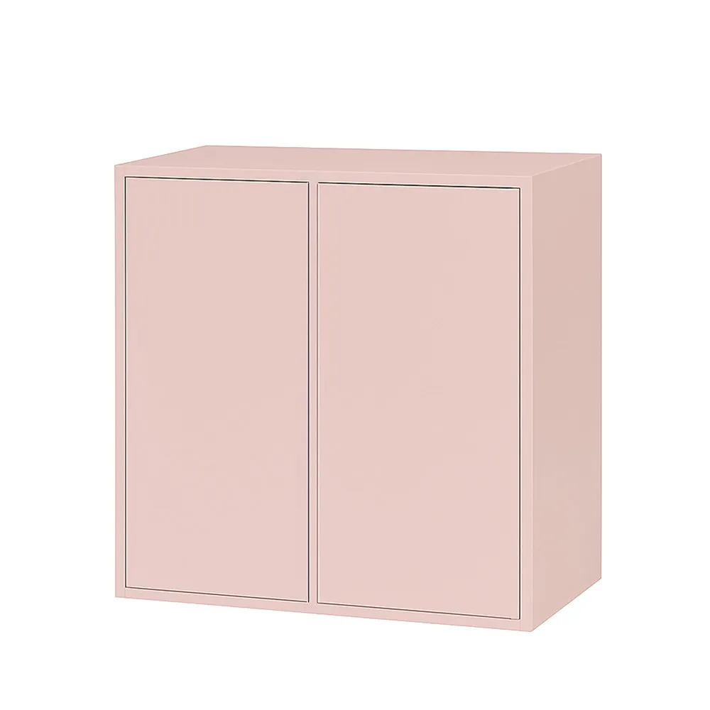 Boxie 2 ajtós fali szekrény 80x80x37 cm pink Boxie 2 ajtós fali szekrény 80x80x37 cm pink